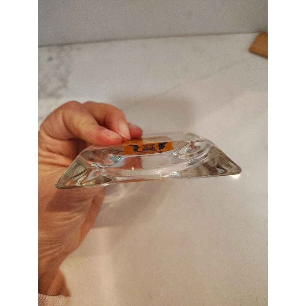 VINTAGE Glass Ashtray Ash Tray ATHENS ATHLETIC CLUB OAKLAND CAL 1950's